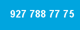 927 788 77 75 927 788 77 75